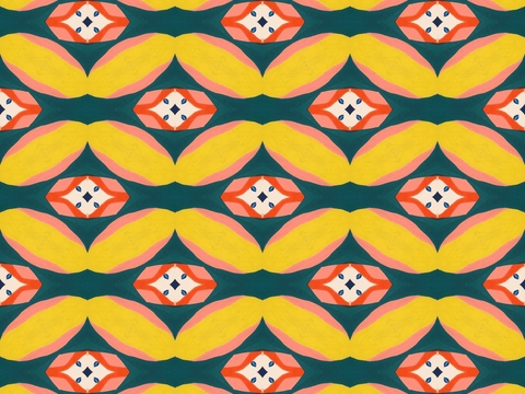 小清晰治愈系几何图案纹理肌理47