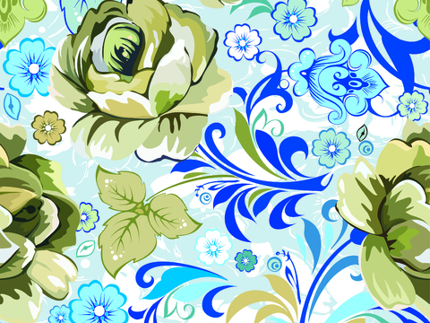  小清晰植物花纹图案纹理2 