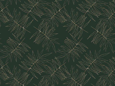  热带非洲动物植物手绘水彩图案纹理肌理4 