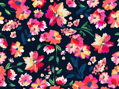 时尚植物图案纹理肌理17