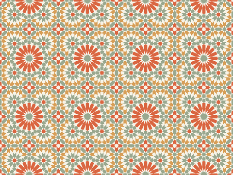  摩洛哥民族风马赛克几何图案纹理22 