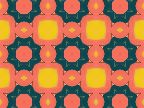 小清晰治愈系几何图案纹理肌理23