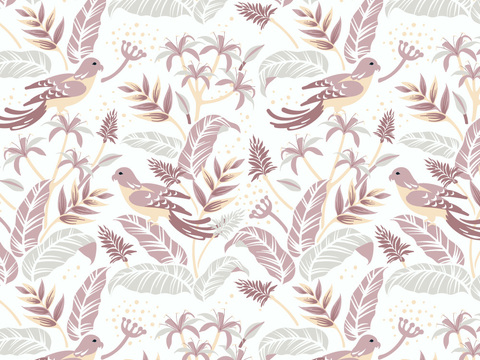 小清晰动植物图案纹理肌理38