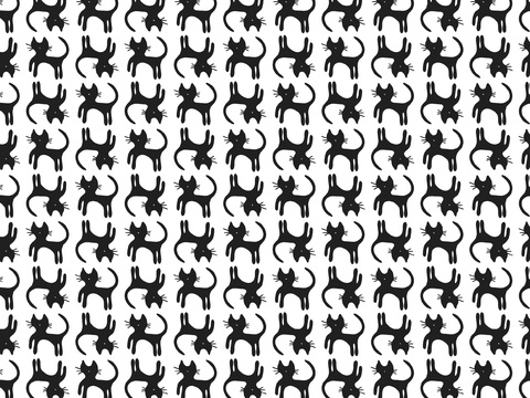  卡通可爱儿童动物图案纹理肌理120 