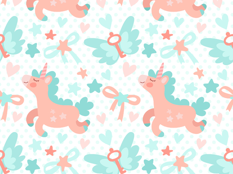 卡通可爱儿童动物图案纹理肌理83