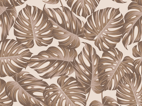 时尚热带植物花纹图案纹理肌理48