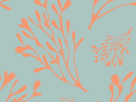 治愈系小清晰植物森系纹理图案肌理178