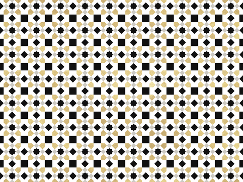 摩洛哥民族风马赛克几何图案纹理16