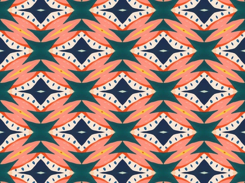 小清晰治愈系几何图案纹理肌理37