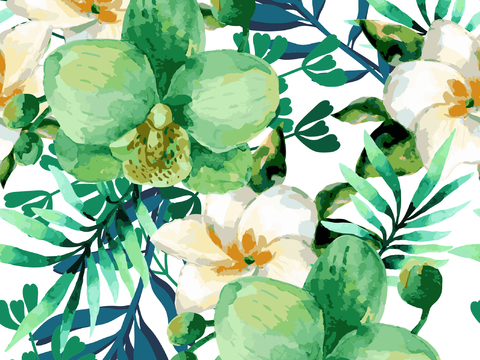  小清晰植物花纹图案纹理7 