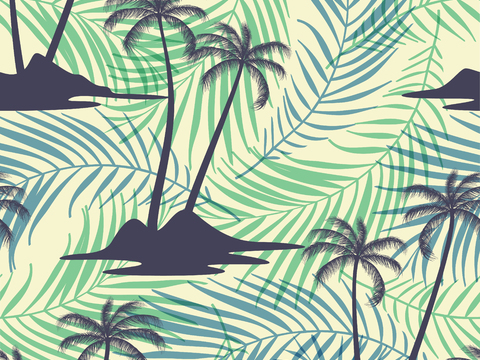 时尚热带植物花纹图案纹理肌理60 (2)