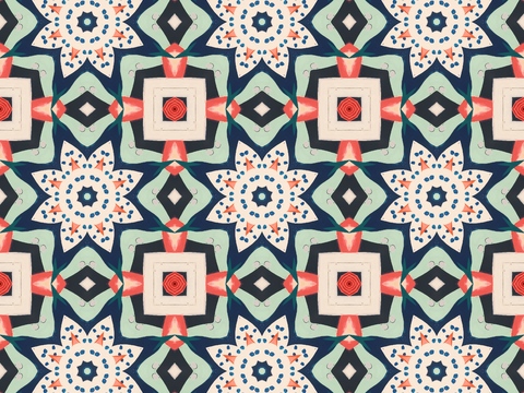 小清晰治愈系几何图案纹理肌理24