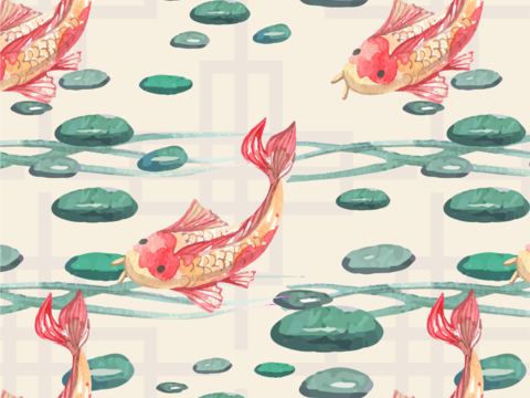  小清晰日式和风图案纹理肌理103 