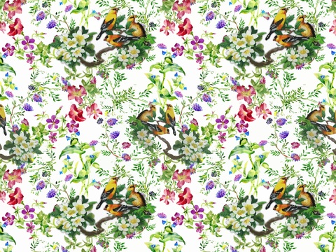 时尚植物图案纹理肌理22