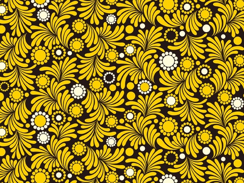 时尚植物图案纹理肌理25