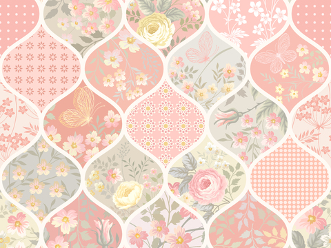 复古民族拼花图案纹理肌理25