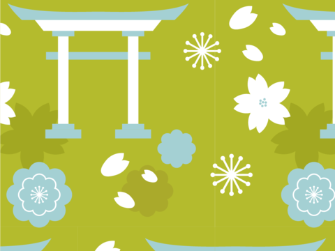 小清晰日式和风图案纹理肌理114