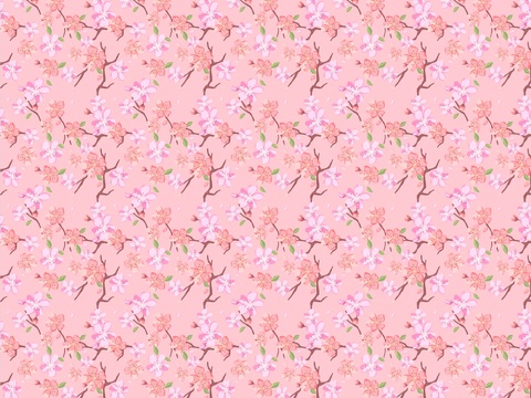 时尚植物图案纹理肌理14