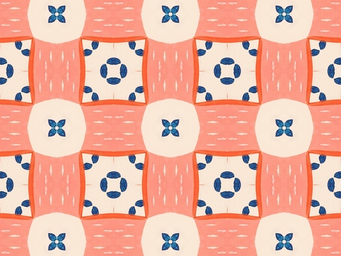 小清晰治愈系几何图案纹理肌理7