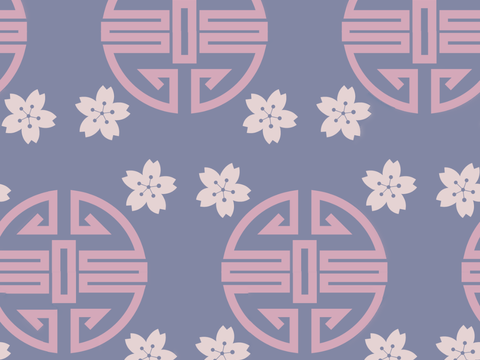 小清晰日式和风图案纹理肌理8