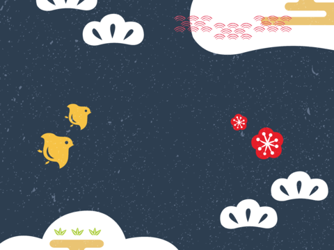  日系和风图案纹理肌理47 