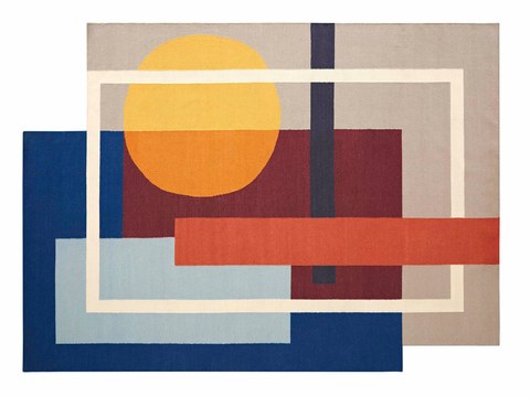 现代儿童卡通地毯贴图