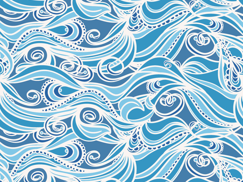 蓝色水纹纹理肌理42