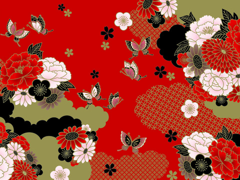 日式和风图案纹理肌理30
