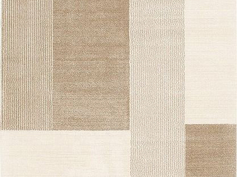 现代简约地毯 几何地毯贴图