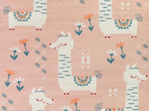 现代简约彩色儿童地毯