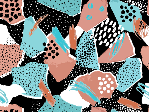 复古民族风花纹图案纹理2