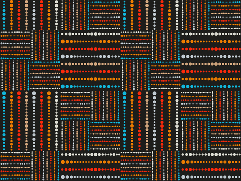 复古民族风花纹图案纹理12