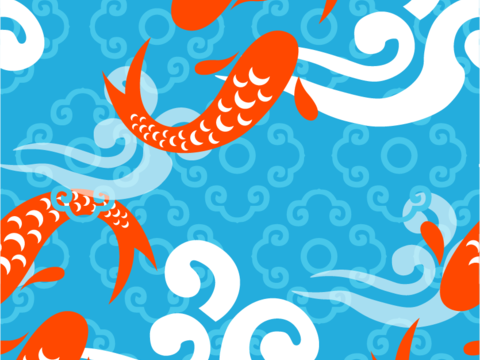 小清晰日式和风图案纹理肌理87