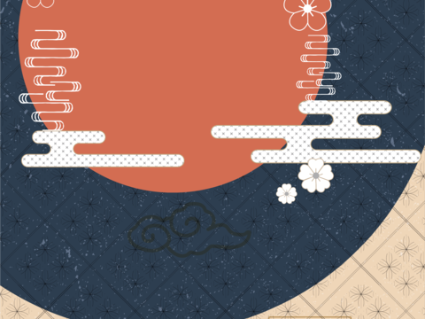 日系和风图案纹理肌理15