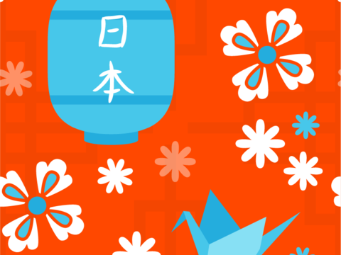 小清晰日式和风图案纹理肌理88