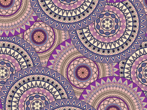 复古民族风花纹图案纹理14