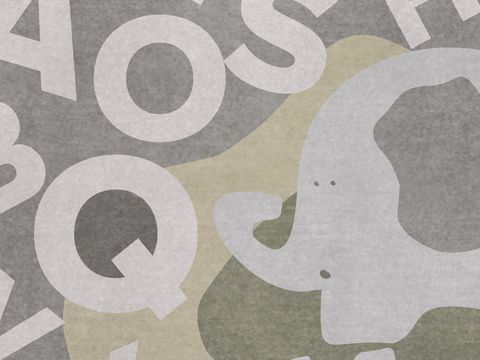 现代儿童卡通地毯贴图