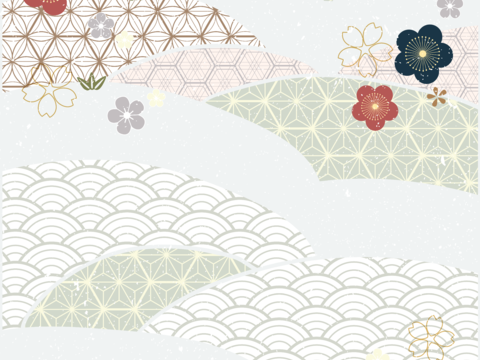 日系和风图案纹理肌理16