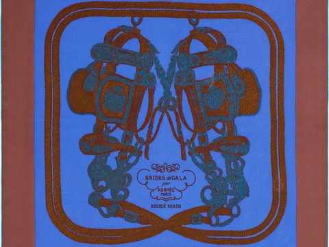 国外高端丝巾面料印花图案181