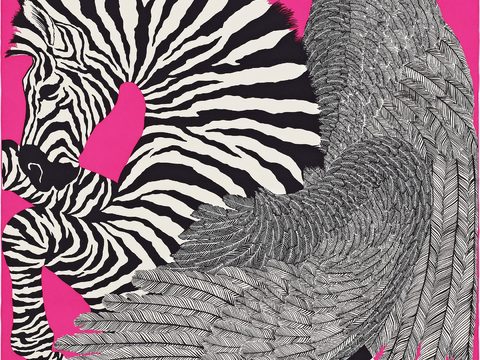  国外高端丝巾面料印花图案31 