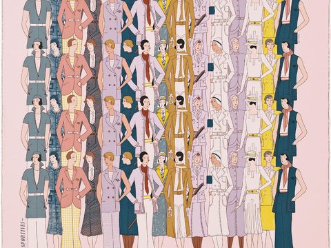  国外高端丝巾面料印花图案1205 