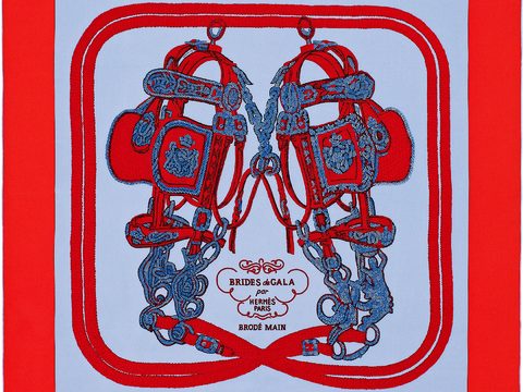  国外高端丝巾面料印花图案184 