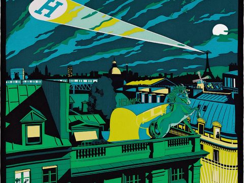  国外高端丝巾面料印花图案1232 