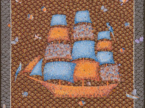  国外高端丝巾面料印花图案1139 