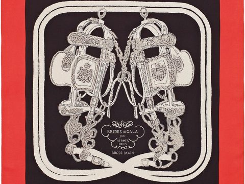  国外高端丝巾面料印花图案190 