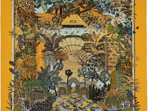  国外高端丝巾面料印花图案154 