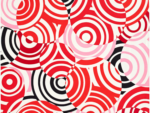 国外高端丝巾面料印花图案956