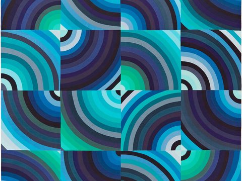 国外高端丝巾面料印花图案933