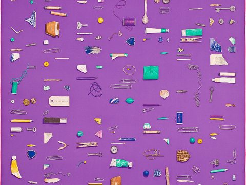  爱马仕丝巾印花图案手绘插画图集5 