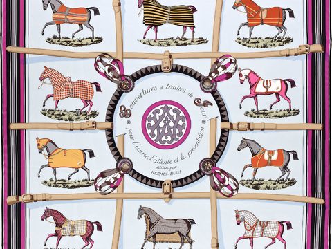 国外高端丝巾面料印花图案901